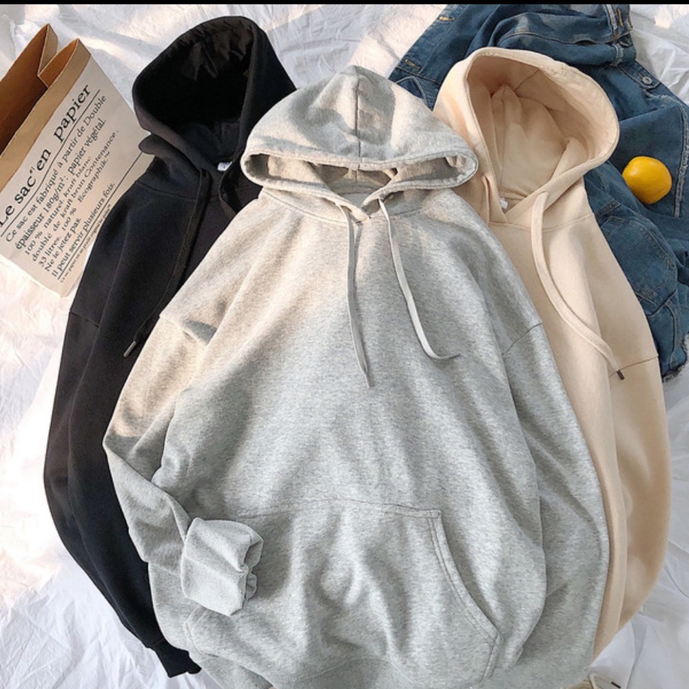 NEW Oversized Fall hoodie Unisex Slouchy Soft - Picture 4 of 8